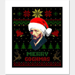 Vincent Van Gogh Funny Christmas Posters and Art